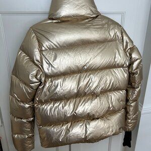 Sam Freestyle Down Coat in Gold